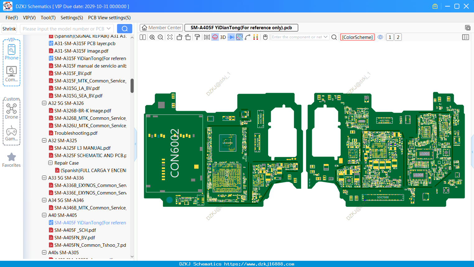 Samsung SM-A405F bitmap(For Reference Only)